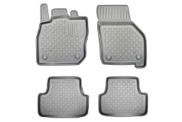 Car mats suitable for Volkswagen Golf VIII (CD) 2020-> 5-door hatchback Guardliner PE/TPE rubber (VW11GOFM-G) (1)