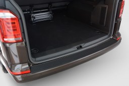 Volkswagen Transporter T6 2015- rear bumper protector PU - Ladekantenschutz PU - achterbumper protector PU - seuil de coffre PU