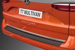 Rear bumper protector Volkswagen Multivan T7 (ST) 2022-present ABS - matt black (1)