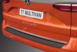 Rear bumper protector Volkswagen Multivan T7 (ST) 2022-present ABS - matt black (1)
