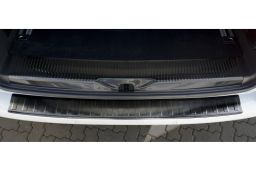 Volkswagen Transporter T6 2015-> rear bumper protector stainless steel black (VW12T6BP) (3)