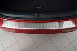 Volkswagen Golf VII (5G) 2012-> 5-door hatchback rear bumper protector stainless steel (VW13GOBP) (1)