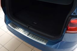 Volkswagen Golf VII Variant (5G) 2013-2017 rear bumper protector stainless steel (VW14GOBP) (1)