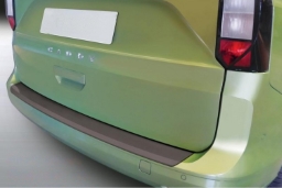 Rear bumper protector suitable for Volkswagen Caddy (SB) 2020-present ABS - matt black (VW1CABR) (1)
