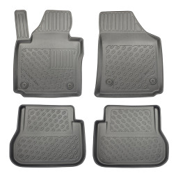 Volkswagen Caddy - Caddy Maxi (2K) 2004-2015 van foot mat set PE/TPE rubber / automatten set PE/TPE rubber / Fußmatten Set PE/TPE Gummi / jeu tapis auto PE/TPE caoutchouc (VW1CAFM)