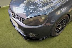 Front spoiler Volkswagen Golf VI (5K) 2008-2012 3 & 5-door hatchback ABS - painted (VW1GOMF) (1)