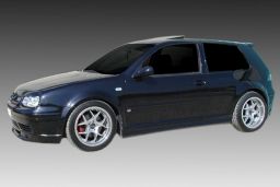 Side skirts Volkswagen Golf IV (1J) 1997-2003 3-door hatchback ABS - painted (VW1GOMS) (1)
