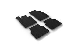 Car mats Volkswagen ID.4 2020-present set anti-slip Rubbasol rubber (VW1I4FR) (1)
