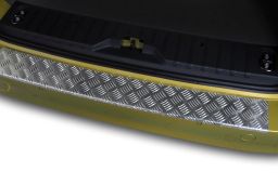 Rear bumper protector Volkswagen ID.Buzz 2022-> aluminium diamond plate (VW1IBBA) (1)