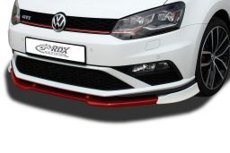 Front spoiler Vario-X Volkswagen Polo V (6C) 2014-2017 3 & 5-door hatchback PU - painted (VW1POVX) (1)