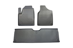 Car mats suitable for Volkswagen Sharan I (7M) 1995-2010   Cool Liner PE/TPE rubber (VW1SHFM-C) (1)