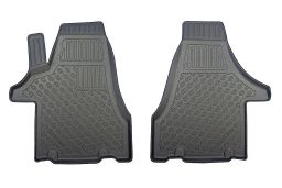 Volkswagen Transporter T5 2003-2015 car mat set PE/TPE rubber (VW1T5FM) (1)