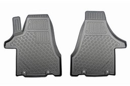 Car mats suitable for Volkswagen Transporter T6 2015->   Cool Liner PE/TPE rubber (VW1T6FM-C) (1)