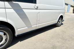 Side skirts suitable for Volkswagen Transporter T6.1 2019-present ABS - painted (VW1T6MS) (1)