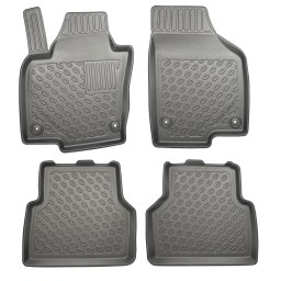 Volkswagen Tiguan (5N) 2007-2015 suv foot mat set PE/TPE rubber / automatten set PE/TPE rubber / Fußmatten Set PE/TPE Gummi / jeu tapis auto PE/TPE caoutchouc (VW1TIFM)