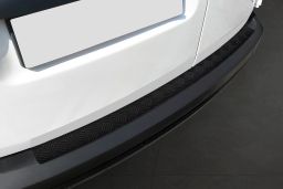 Rear bumper protector Volkswagen Caddy (2K) 2004-2020 aluminium diamond plate anthracite matt (VW21CABP) (1)