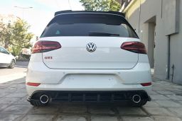 Rear diffuser Volkswagen Golf VII (5G) 2017-2020 3 & 5-door hatchback ABS - painted (VW23GORS) (1)