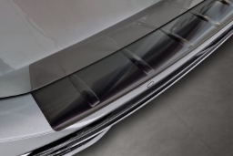 Rear bumper protector suitable for Volkswagen Passat Variant (B9) 2023-> stainless steel brushed anthracite (VW24PABP) (1)