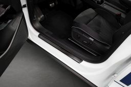 Door sill plates Volkswagen ID.5 2022-> stainless steel anthracite 4 pieces (VW2I5EG) (1)