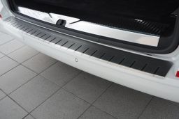 Rear bumper protector Volkswagen Transporter T6 2015-present stainless steel (VW2T6BA) (1)