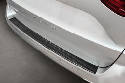Rear bumper protector Volkswagen Multivan T7 (ST) 2022-> stainless steel anthracite (VW2T7BP) (1)