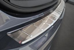 Rear bumper protector Volkswagen Taigo (CS) 2021->   stainless steel (VW2TGBP) (1)