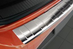 Volkswagen T-Roc (A1) 2017-present rear bumper protector stainless steel (VW2TRBP) (4)