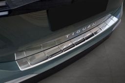 Rear bumper protector Volkswagen Tiguan III 2023-> stainless steel brushed (VW31TIBP) (1)