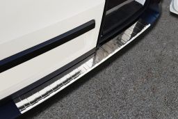 Volkswagen Crafter II 2017-> rear bumper protector stainless steel (VW3CRBP) (1)