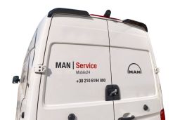 Roof spoiler suitable for Volkswagen Crafter II 2017-present PU - painted (VW3CRSU) (1)