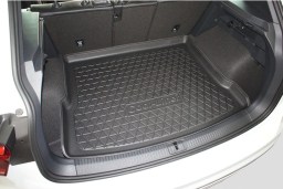 Volkswagen Tiguan II 2015- trunk mat anti slip PE/TPE rubber - Kofferraumwanne anti-rutsch PE/TPE Gummi - kofferbakmat anti-slip PE/TPE rubber - tapis de coffre antidérapant PE/TPE caoutchouc (VW3TITM)