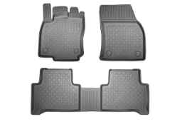 Car mats suitable for Volkswagen Touran (5T) 2015-> Guardliner PE/TPE rubber (VW3TOFM-G) (1)