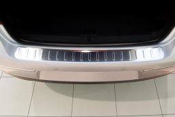 Volkswagen Passat (B6) 2005-2010 4-door saloon rear bumper protector stainless steel (VW4PABP) (2)