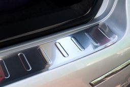 Volkswagen Passat (B6) 2005-2010 4-door saloon rear bumper protector stainless steel (VW4PABP) (3)