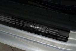 Volkswagen Passat Variant (B6) 2005-2010 door sill plates set black 4 pcs / Einstiegsleisten Set Schwarz 4-teilig / instaplijst set zwart 4-delig / seuils de portes noir 4 pcs (VW4PAEG)