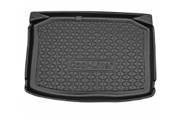 Boot mat suitable for Volkswagen Polo IV (9N - 9N3) 2001-2009 3 & 5-door hatchback Cool Liner anti slip PE/TPE rubber (VW4POTM-C) (1)