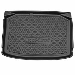 Volkswagen Polo IV (9N & 9N3) 2001-2009 3d & 5d trunk mat anti slip PE/TPE (VW4POTM)