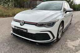 Front spoiler Volkswagen Golf VIII (CD) 2020-present 5-door hatchback ABS - painted (VW5GOMF) (1)