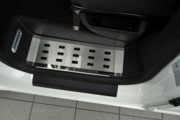 Inner door sill plates Volkswagen Transporter T6 2015-> stainless steel - front doors (VW5T6EA) (1)