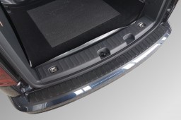 Volkswagen Caddy & Caddy Maxi (2K) 2015- rear bumper protector PU - Ladekantenschutz PU - achterbumper protector PU - seuil de coffre PU