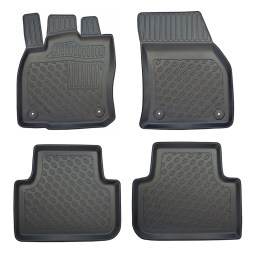 Volkswagen Golf VII Sportsvan (5G) 2014- mpv foot mat set PE/TPE rubber / automatten set PE/TPE rubber / Fußmatten Set PE/TPE Gummi / jeu tapis auto PE/TPE caoutchouc (VW7GOFM)