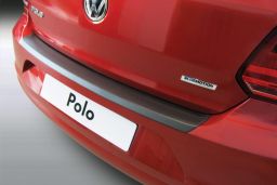 Volkswagen Polo V (6C) 2014-2017 3 & 5-door hatchback rear bumper protector ABS (VW7POBP)