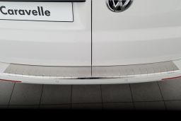 Rear bumper protector Volkswagen Transporter T6 2015-present stainless steel (VW7T6BA) (1)