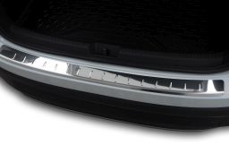 Rear bumper protector Volkswagen Taigo (CS) 2021-> stainless steel high gloss (VW9TGBA) (1)