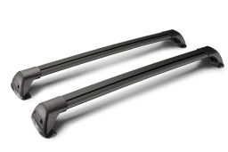 Aero bar Flush Bar roof rack bars set black / Dachträger Schwarz / dakdragers set zwart / jeu de barres de toit noir (1)