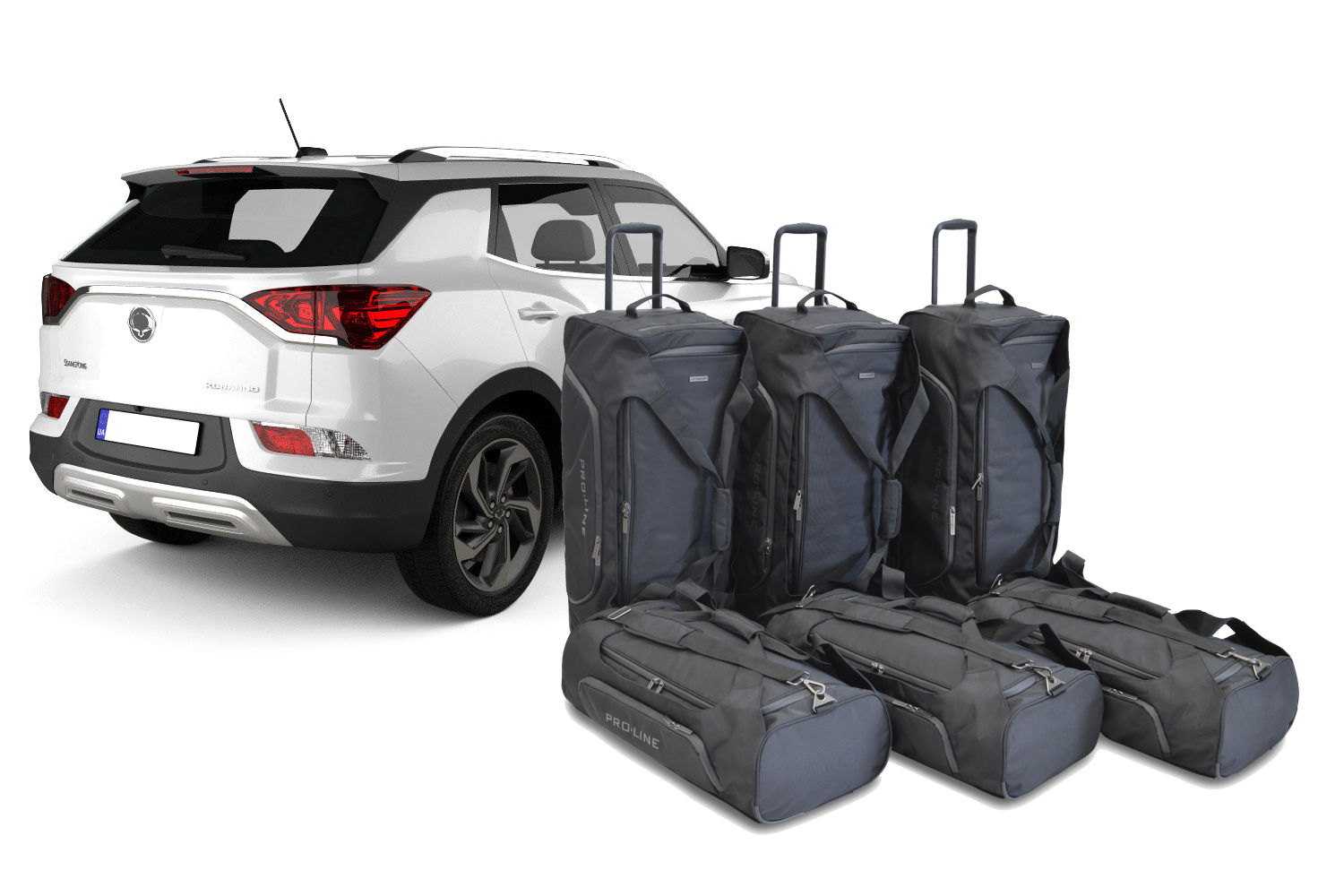 Reisetaschenset passend für SsangYong - KGM Korando (C200) 2010-2019 Pro.Line
