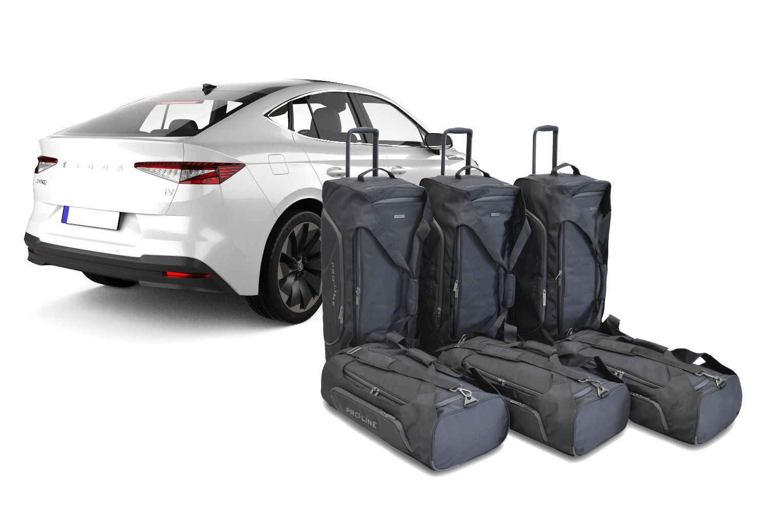 Travel bag set suitable for Skoda Enyaq Coupé iV 2022-present   Pro.Line