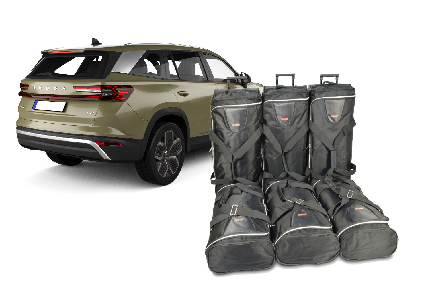 Set de sacs de voyage convient à Skoda Kodiaq II (PS) 2023-présent Original
