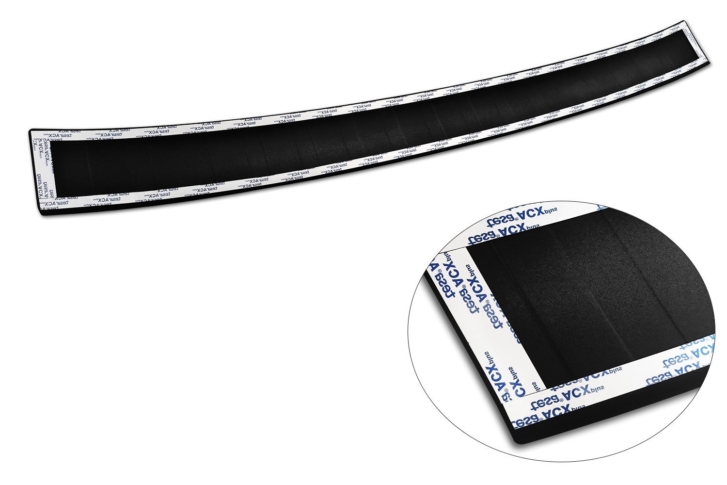 Rear bumper protector Seat Alhambra II (7N) 2010-present stainless steel anthracite matt (6) Rear bumper protector Seat Alhambra II (7N) 2010-present stainless steel anthracite matt (6)