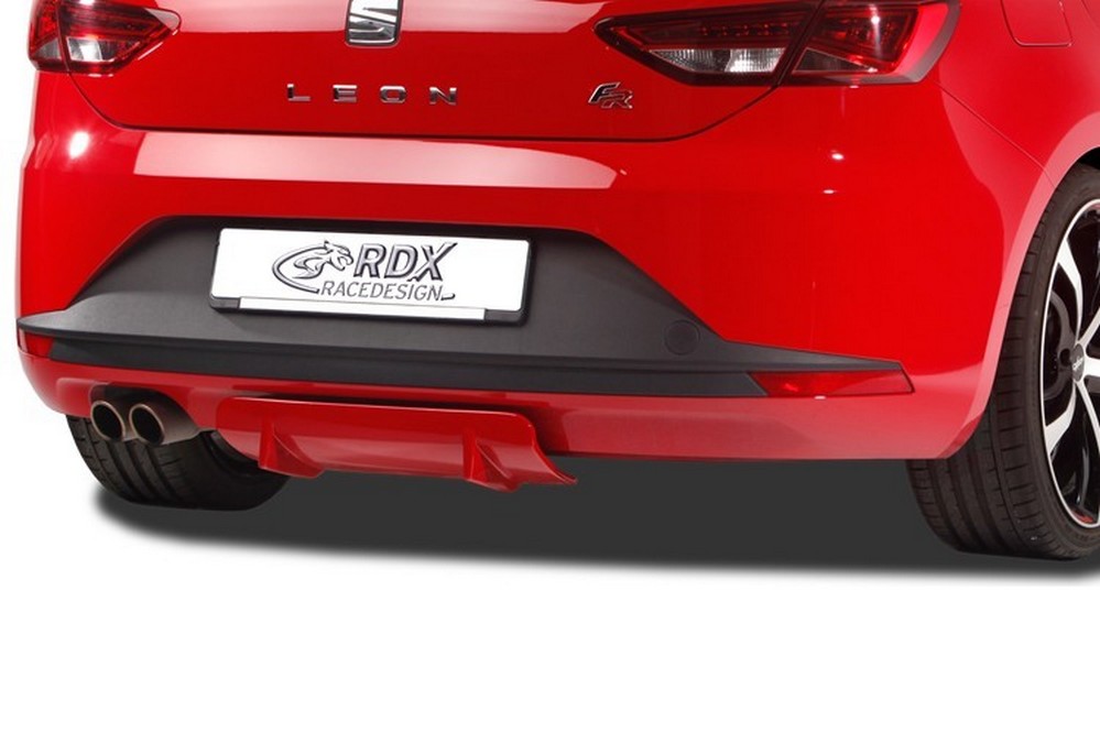 Diffuseur arrière convient à Seat Leon (5F) 2012-2020 3 & 5 portes bicorps PU